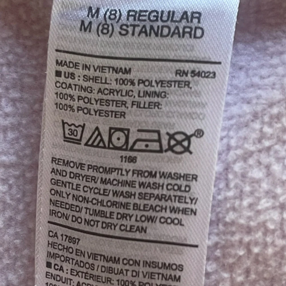Old Navy Girls Frost Free Puffer‎ Vest Size M/8 Color Cream